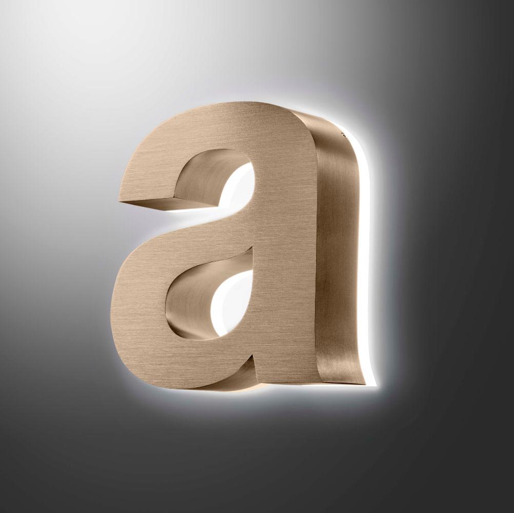 halo fabricated letter