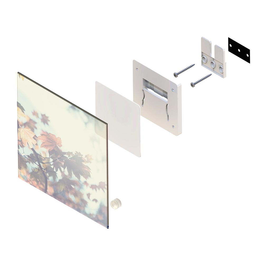 Invisible Picture Sign Mounting System