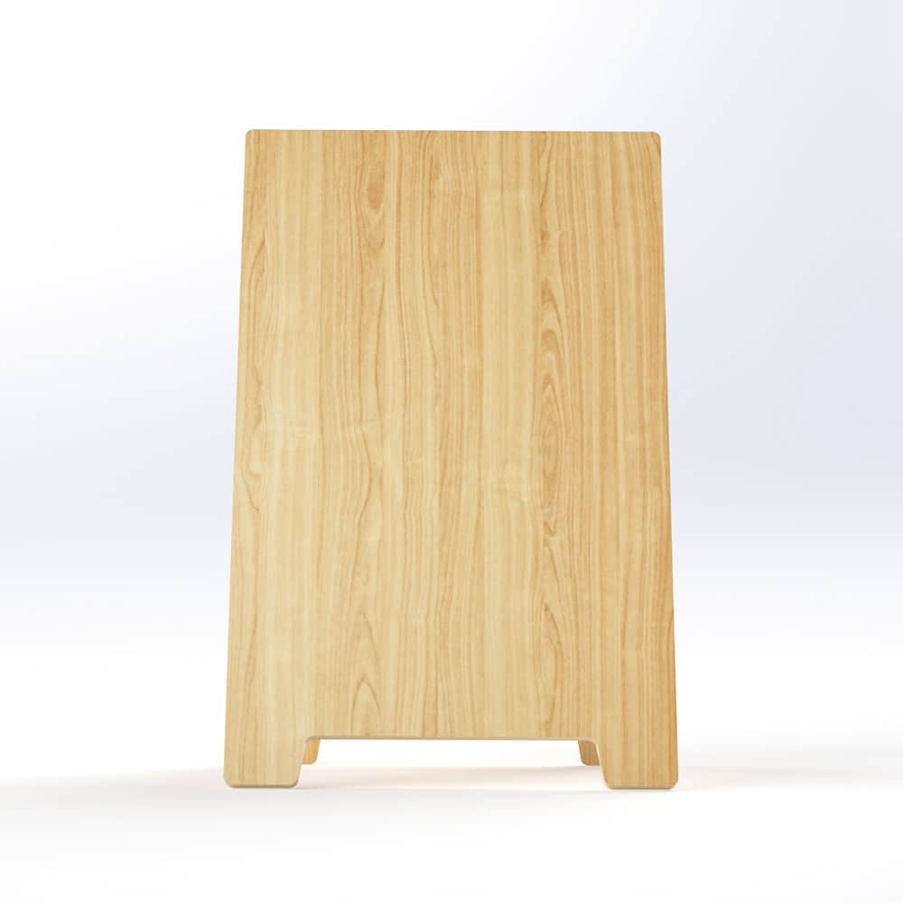 Printed Wooden A-Frame Printed Wooden A-Frame