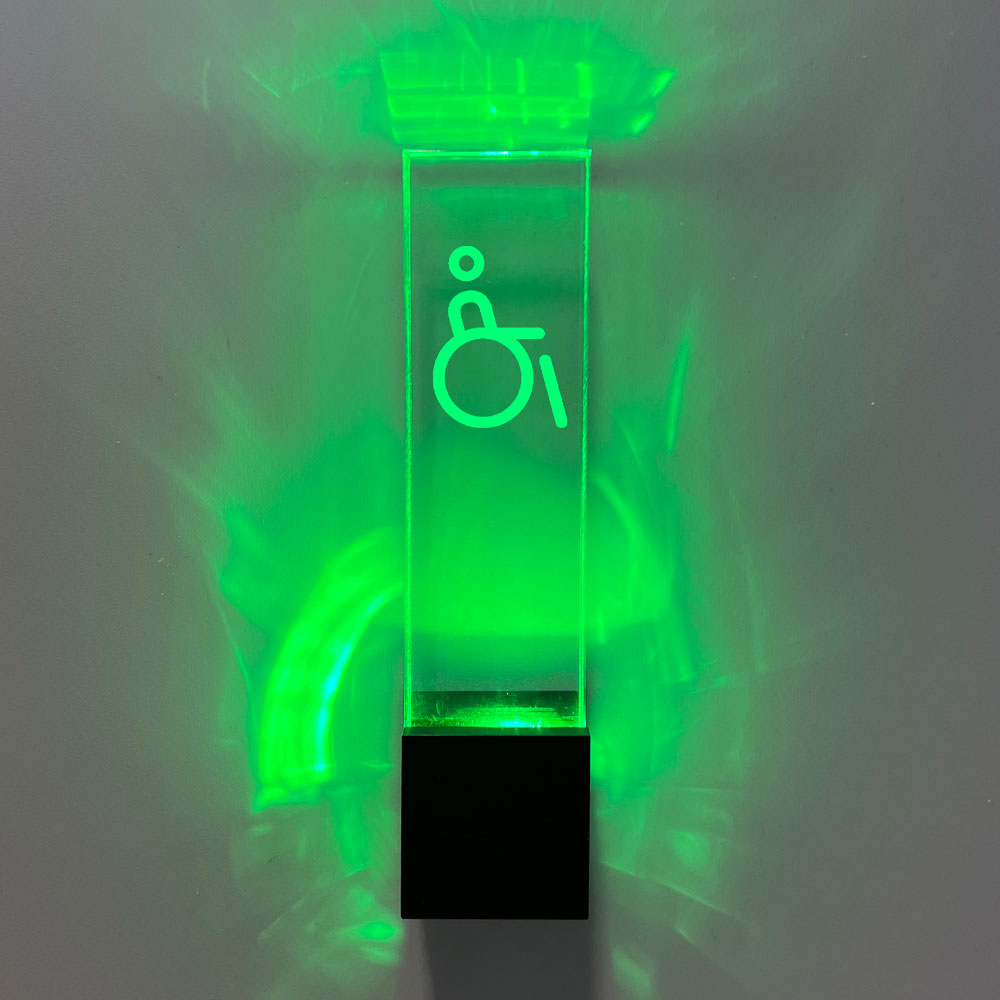 Illuminated Engaged / Vacant Room Sign