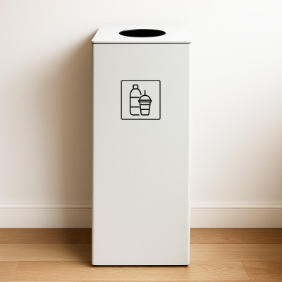 Recycling Sign Bin Sticker
