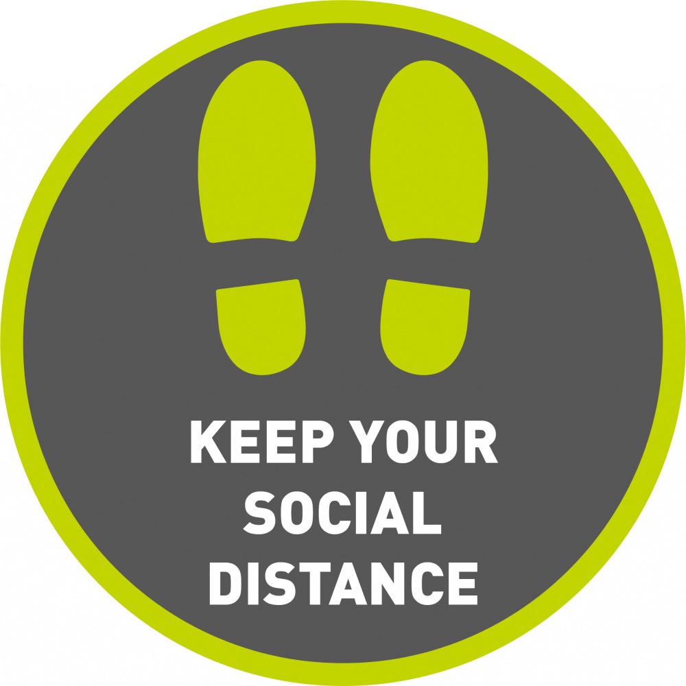 Keep Your Social Distance - Grey