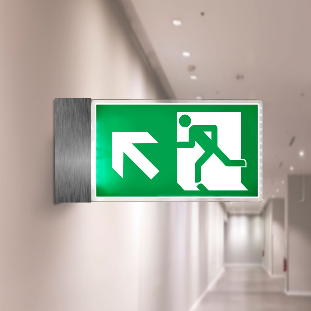 Projecting Fire Exit Sign Projecting Fire Exit Sign
