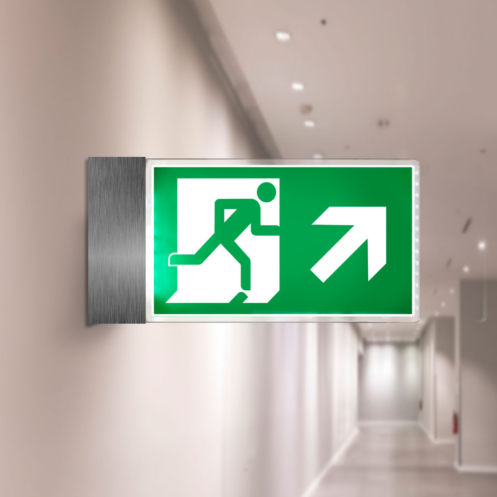 Projecting Fire Exit Sign Projecting Fire Exit Sign