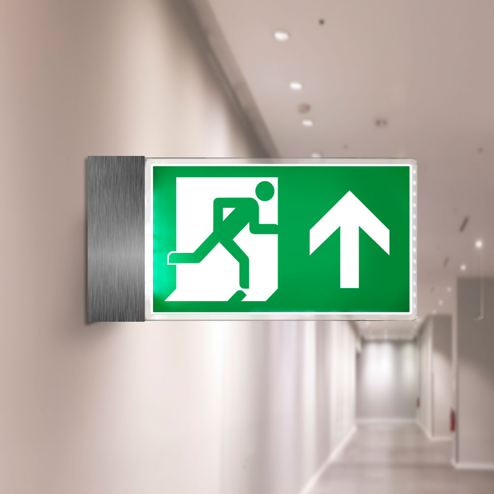 Projecting Fire Exit Sign Projecting Fire Exit Sign