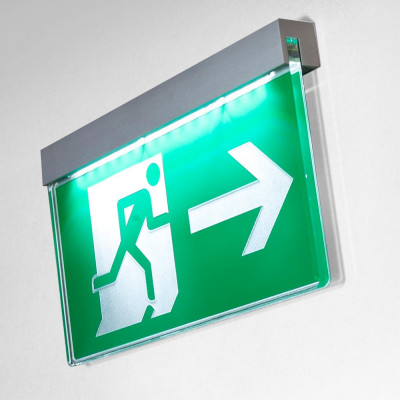 Fire Exit Sign - Wall Mounted