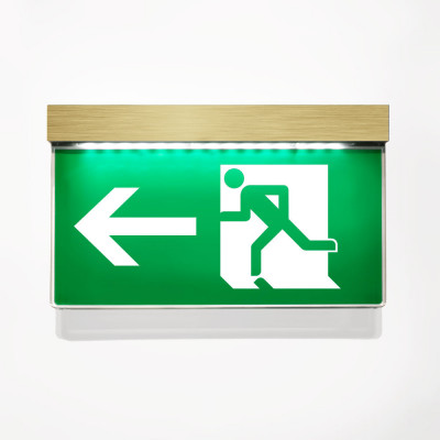 Fire Exit Safety Sign