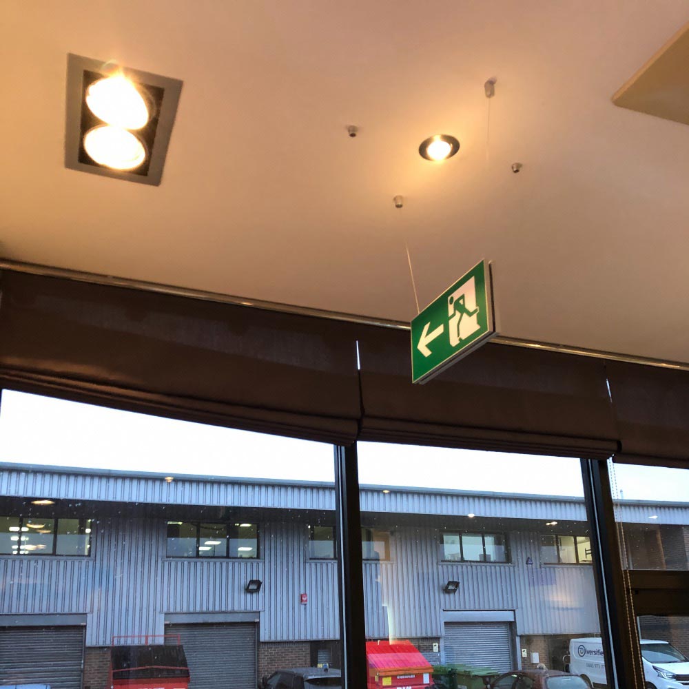 FIRE EXIT SIGNAGE