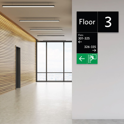 Floor Level Flat Identification Signs
