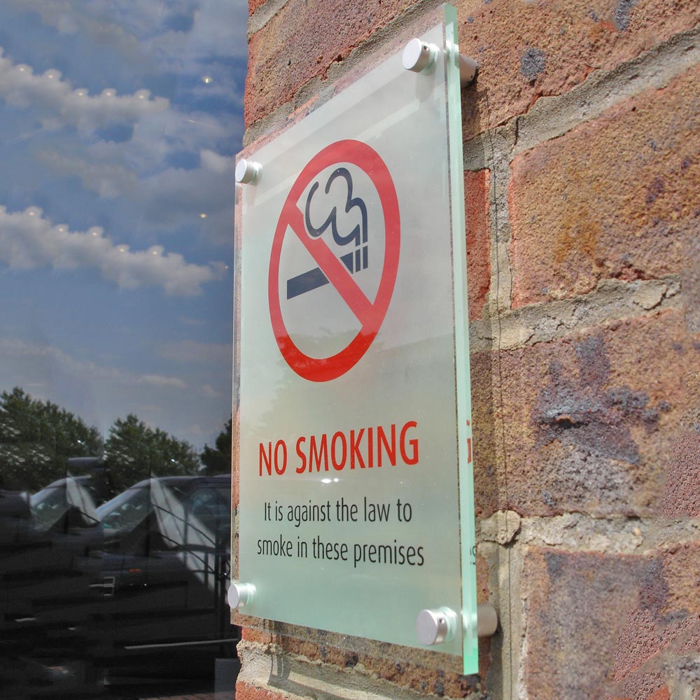 No smoking - Outdoor sign