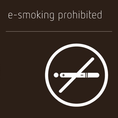E-Smoking Prohibited Sign