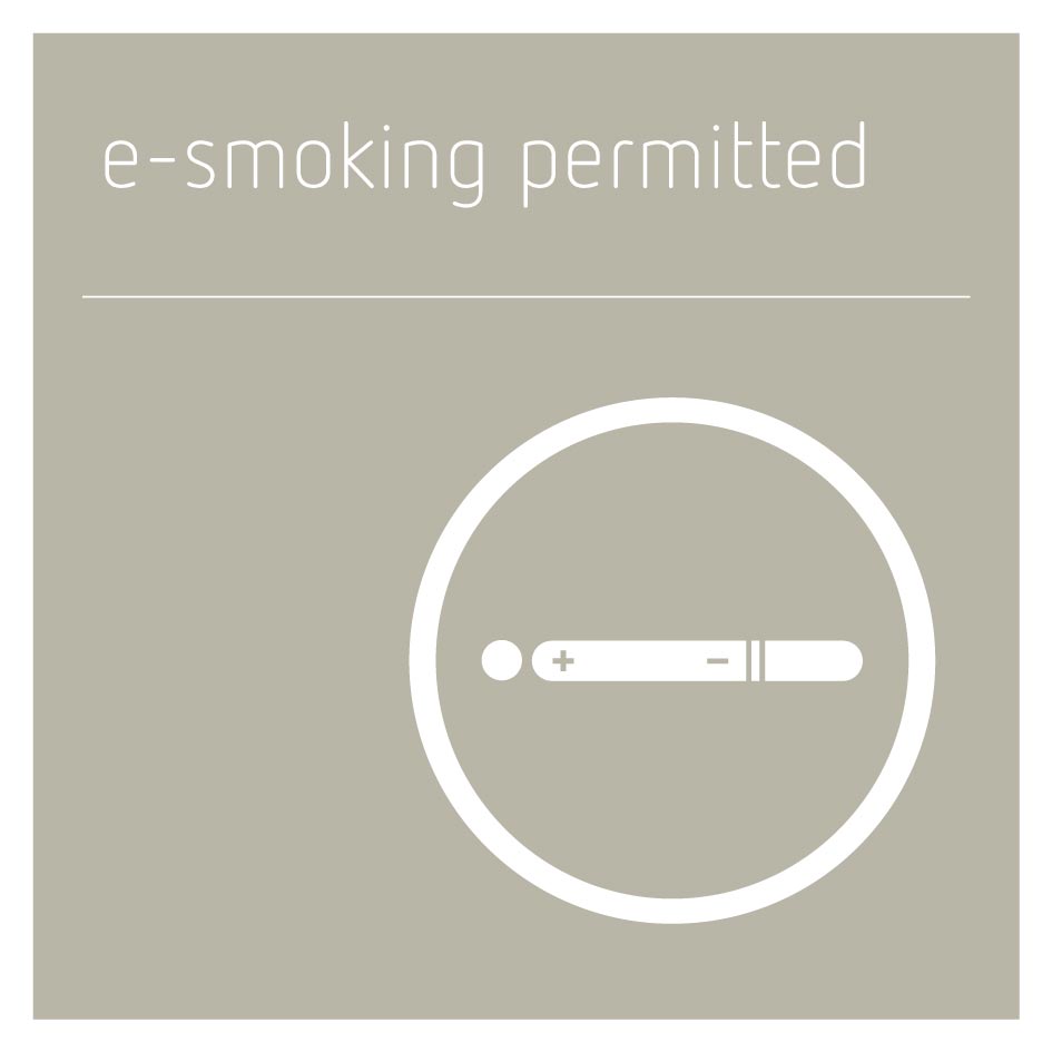E-Smoking Permitted Sign
