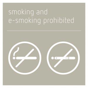 Smoking and E-Smoking Prohibited Sign 
