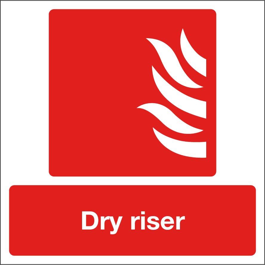 Fire Dry Riser Sign