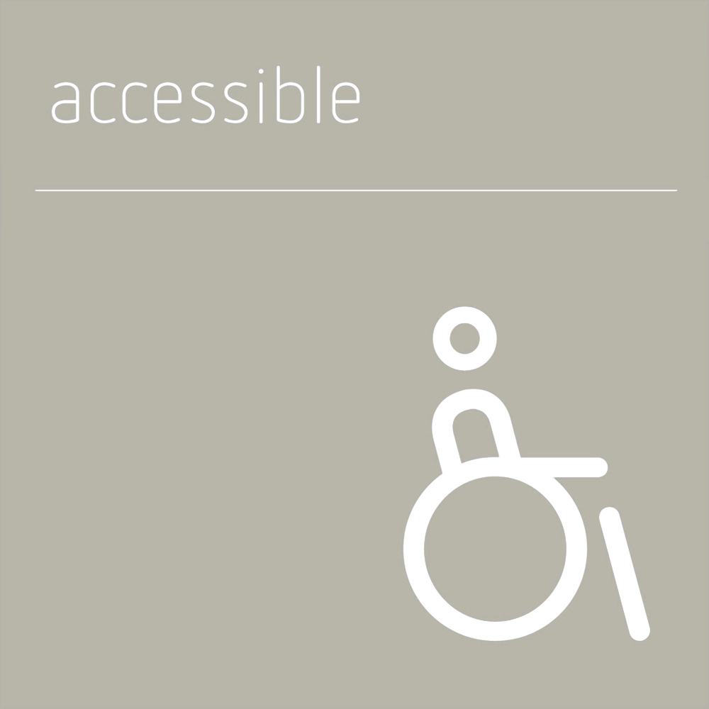 accessible sign