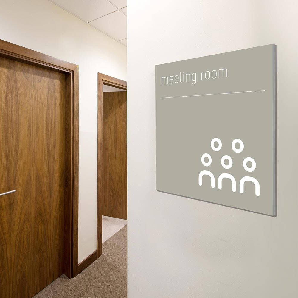 Meeting room sign