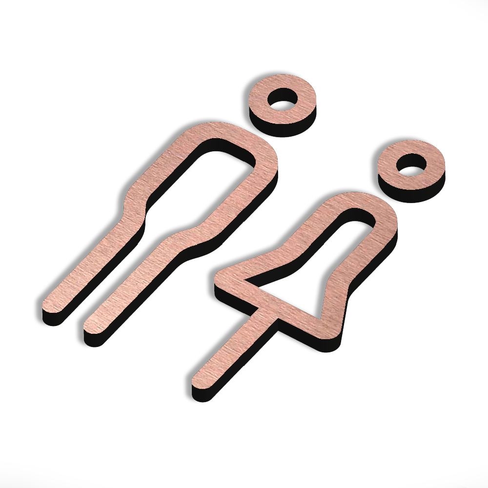 Netto Icon Range - Sign - Female and Male