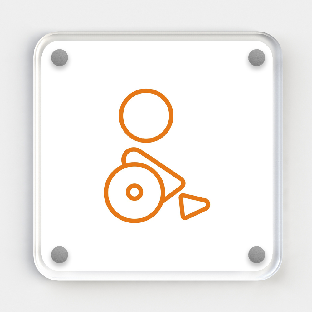 Icon Signs - Disabled / Accessible Coloured