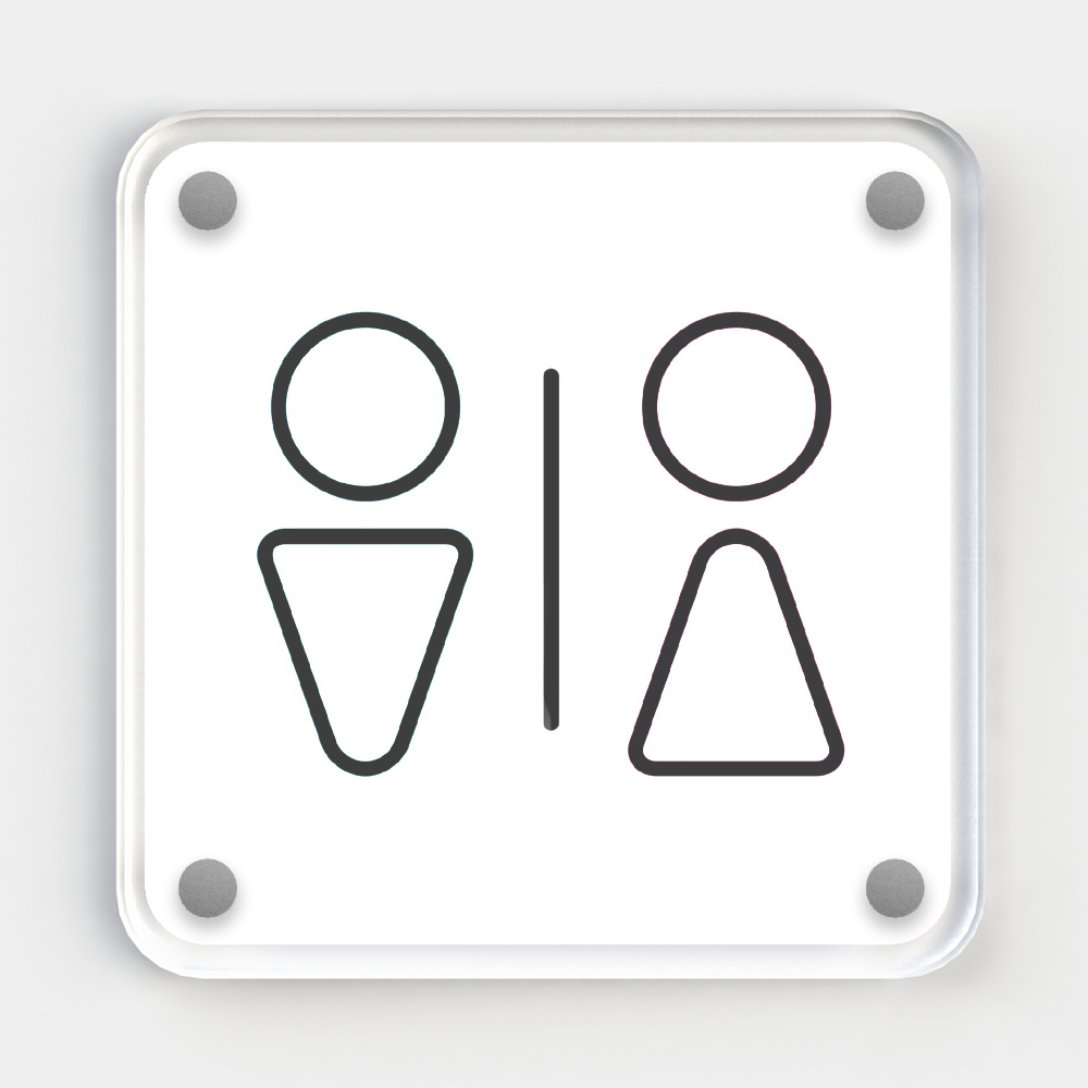 Icon Range - Male / Female Toilet Sign