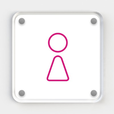 Icon Range - Female Toilet Sign