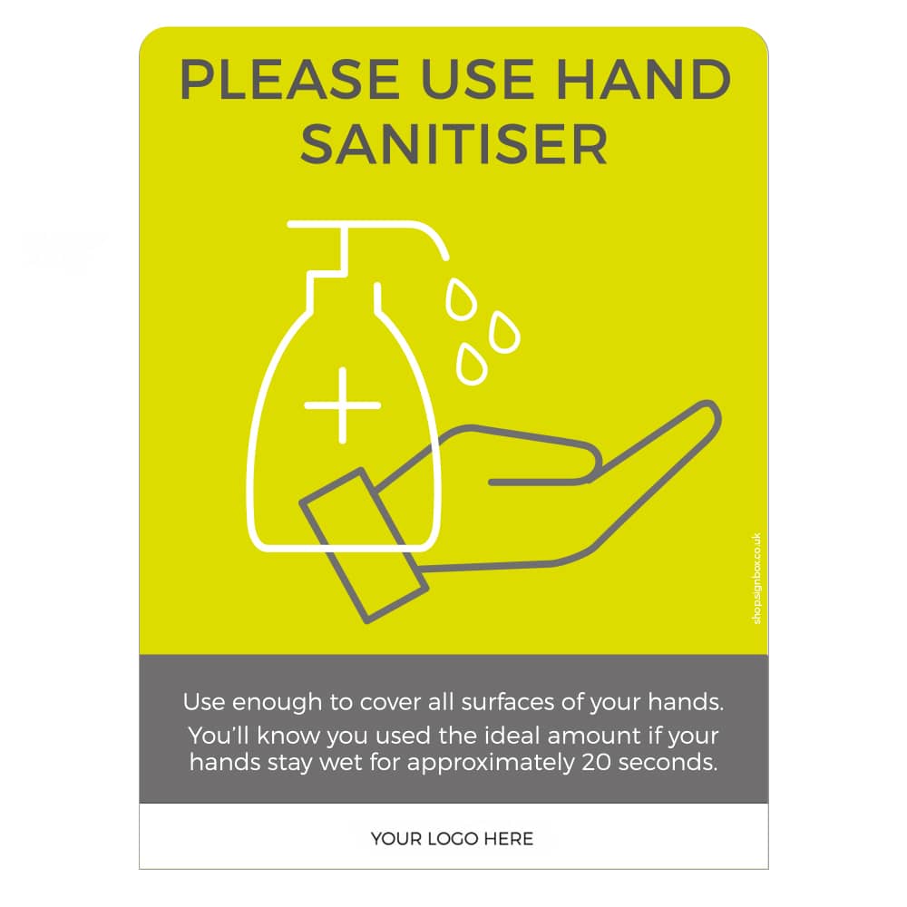 Please Use Sanitiser