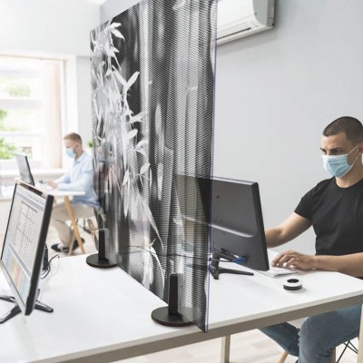 premium Glass Sneeze Screen for Workplaces and Retail