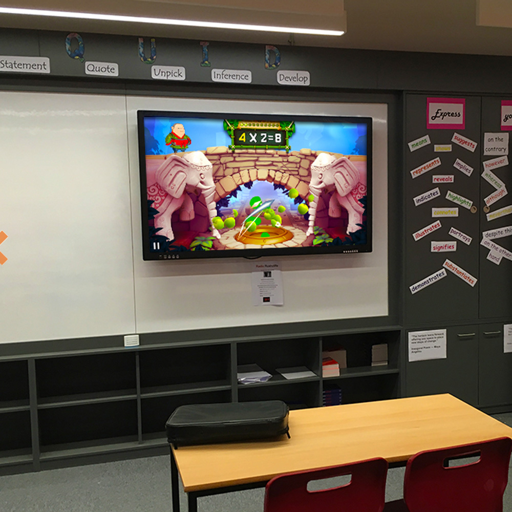 4K Interactive Touch Screen Whiteboard