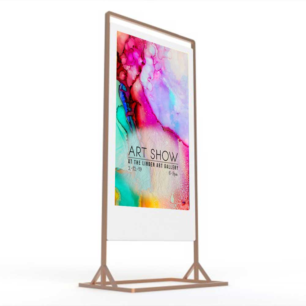 Superslim Double Sided Screen