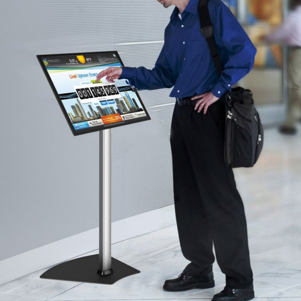 Digital Touch Screen Floor Stand